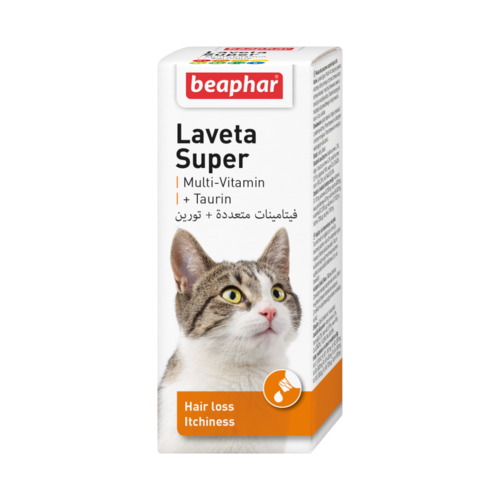 Beaphar Laveta Super 50ml przeciw wypadaniu sierści kota 50ml