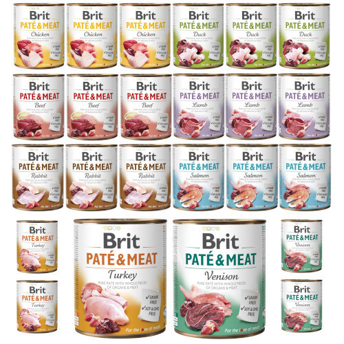 Brit Pate Meat Mix 24x800g