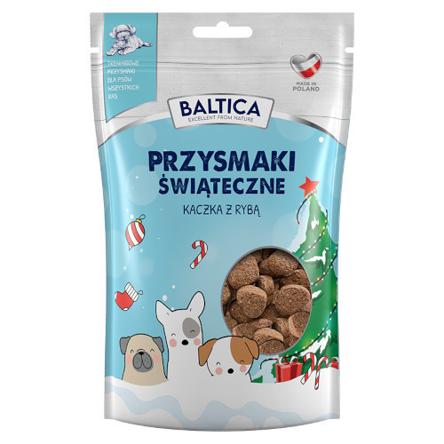 Baltica Przysmaki świąteczne kaczka z rybą 100g