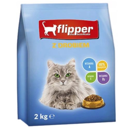 Flipper dla kota z Drobiem 2kg