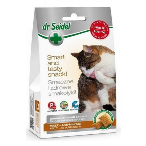 dr Seidel smakołyki dla kotów Malt  do odkłaczania 50g