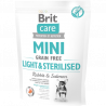 Brit Care MINI Grain Free Light & Sterilised - 400g