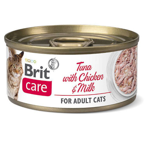 Brit Care Cat Tuna, Chicken and Milk 70g