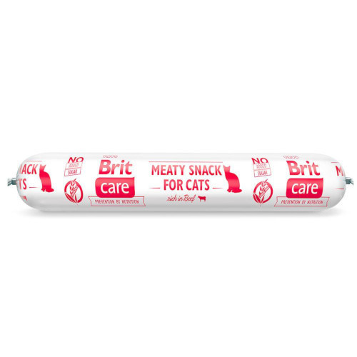 Brit Care Cat Sausage Meaty Snack Beef 80g