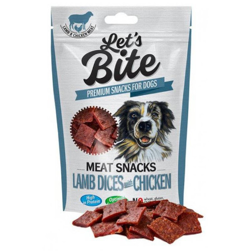 BRIT Lets Bite Meat Snack Lamb Dices with Chicken 80g